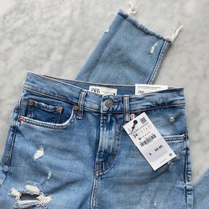 Zara slim boyfriends jeans.